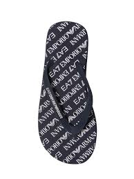 Armani Size Chart Ea7 Emporio Armani Sea World Printed Flip