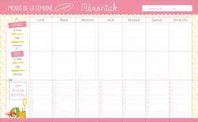Découvrez nos modèles de calendrier mensuel de l'année 2021 en noir et blanc sur le thème de catsy le petit chat noir.ils sont à imprimer gratuitement dans les formats d'images et sous forme de fichier pdf imprimable au format a4 en orientation portrait et paysage. Amazon Fr Bloc De Menus A Completer Memoniak 2017 Collectif Livres
