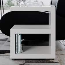 The tabletop is ideally sized to complement a sofa or armchair with a beautiful table lamp or a vase full of fresh blooms. Jayden Side Table White