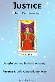 Justice Tarot Card Meaning In 2020 Justice Tarot Tarot Card Meanings Tarot