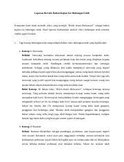 Bidang tugas /spesialisasi :kerukunan ummat beragama. Template Pen 1 Laporan Bahan Kajian He 1 Docx Laporan Bertulis Bahan Kajian Isu Hubungan Etnik Kumpulan Kami Telah Memilih Video Yang Bertajuk Course Hero