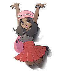 Transparent Pokemon Xy Girl Trainer Black Anime Characters Anime Characters Pokemon Characters