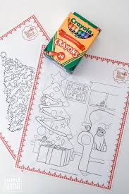 Printable christmas tree, snowman, santa claus, reindeer, jesus, elf & gingerbread coloring pages. Elf On The Shelf Coloring Pages Free Printables The Simple Parent