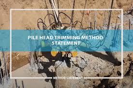 We did not find results for: Pile Head Trimming Cut Off Method Statement Template Welcome