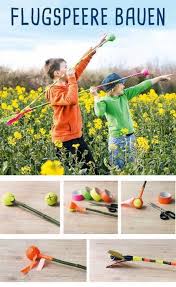 Bauanleitung Flugspeere Aus Bambus Kidswoodcrafts Kinder Basteln Natur Kindergeburtstag Basteln Jungs Kindergeburtstag Basteln