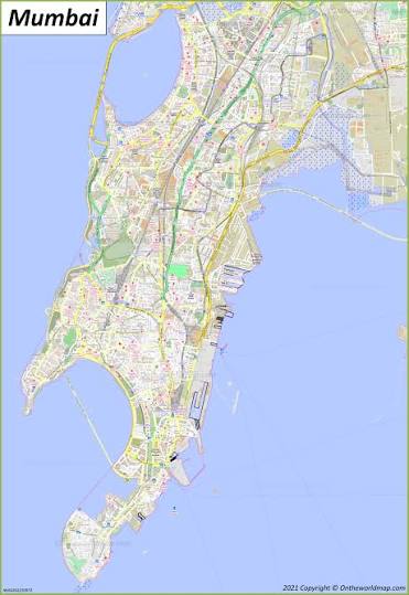 Mumbai Map | India | Discover Mumbai (Bombay) with Detailed Maps