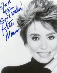 Rita moreno has issued a statement commenting on remarks she made tuesday on the late show with rita moreno says 'i'm disappointed in myself' following 'in the heights' colorism defense. Rita Moreno Autograph Success By Fanmail Ttm Real Autograph Collectors Club Racc