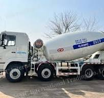 Diesel 8 Cubic Meters Concrete Mixer Truck For Construction ...