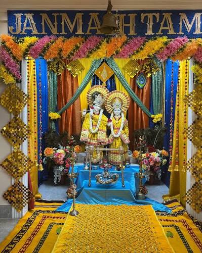 Happy Krishna Janmashtami! On this auspicious day, we celebrate the birth  of Lord Krishna – the divine symbol of love, wisdom, and joy. His teachings  remind us to live with compassion, truth,
