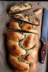 Soft interior, crusty top, perfect for breakfast or holidays. Cinnamon Walnut Stuffed Challah Bread Completely Delicious
