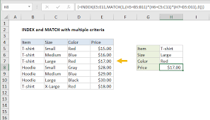 In science, a multiple is the product of any quantity and an integer. Excel Formula Index And Match With Multiple Criteria Exceljet