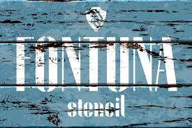 Want to stay on top of your type game? Fontuna Stencil In Fonts On Yellow Images Creative Store