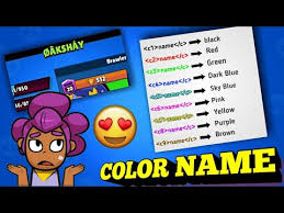 Then start trading, buying or selling with other members using our secure trade guardian middleman system. Color Name In Brawl Stars How To Change Your Name In Color Roxstar Youtube