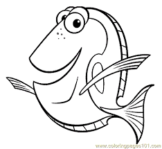 Print now > stats on this coloring page printed 862,616 favorited 0. Finding Nemo Coloring 03 Coloring Page For Kids Free Finding Nemo Printable Coloring Pages Online For Kids Coloringpages101 Com Coloring Pages For Kids