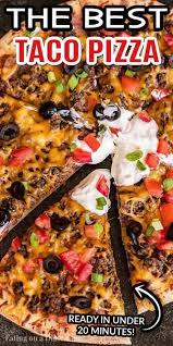 Taco Pizza Recipe Easy And Delicious Mexican Pizza Recipe Recipe Pizza Recipes Homemade Mexican Pizza Recipe Pizza Recipes Easy