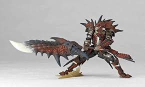 amazon com revoltech yamaguchi no 123 man hunter swordsman reus series by kaiyodo toys games monster hunter world monster hunter man hunter