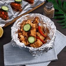 120] Giấy Bạc Nướng Thực Phẩm