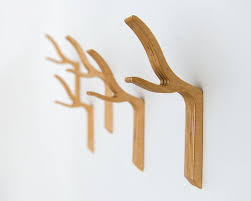 Twig Modern Wall Hook Twiggy Series Large Coat By Studioliscious 27 00 Wooden Coat Hooks Decorative Wall Hooks Modern Wall Hooks