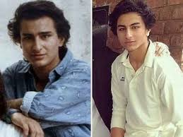 Saif Ali Khan E Ibrahim Ali Khan Cross Necklace Style Fashion