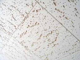It's a warehouse, the ceiling is slanted, we often bump into it. Asbestos Removal Canadian Haz Mat Environmental