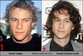 Heath Ledger Joseph Gordon Levitt Son Parecidos Heath Ledger Joseph Gordon Levitt Good Looking Actors
