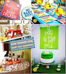 Fun And Interactive Baby Shower Themes For Boys Boy Baby Shower Themes Baby Shower Themes Woodland Baby Shower Decorations