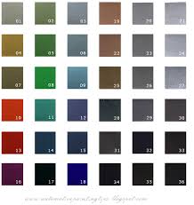 Maaco Paint Colors