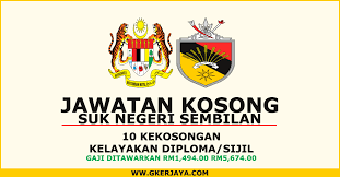 Iklan jawatan kosong di institut penyelidikan dan kemajuan pertanian malaysia (mardi). Jawatan Kosong Kerajaan Negeri Sembilan 2017