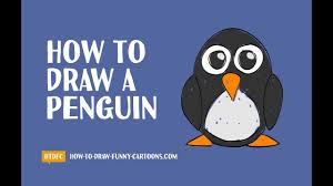 Look, its how to draw a real penguin! How To Draw A Penguin