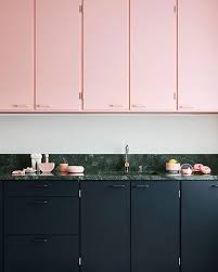 Blush pink is the ideal shade for just slightly warming up grey tones without actually adding too much warmth to a space or being too saccharine. Inspiration Pink Kitchen Decorating Ideas