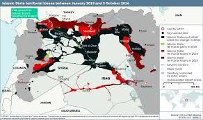 Offensives against the islamic state's afghan branch have brought it down to several hundred fighters, officials say. This Map Shows How Much Territory Isis Has Lost In 2016 World Economic Forum