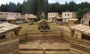 Paintball Town Wood Paintball Paintball Field Airsoft Field