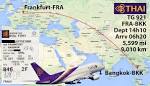 Thai airways a3routes