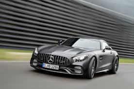 Stealthy Mercedes Amg Gt C Edition 50 Unveiled Powered By Twin Turbo V8 Techeblog Mercedes Amg Sports Cars Luxury Mercedes Car