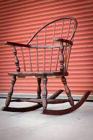 Kneeling chairs kneeling rocking chair with a durable metal frame in dark gray finish. Antique Colonial Low Back Windsor Rocking Chair C Primitive Furniture Rocking Chair New England Cottage