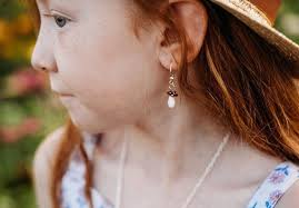 Tiny Toadstool Earrings