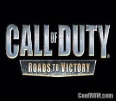 Call Of Duty Roads To Victory Europe Rom Iso Download For Sony Playstation Portable Psp Coolrom Co Playstation Portable Call Of Duty Sony Playstation