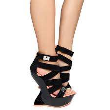 Womens Heelless Web Vamp Black