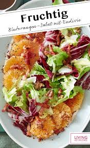 Blutorangen Mandarinen Salat Mit Endivie Rezept Rezept Salat Salat Mit Rezepte