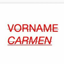 Der vorname (2018) · stream. Vorname Carmen S Stream
