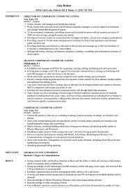 Create job winning resumes using our professional resume examples detailed resume writing guide for each job resume samples for inspiration! Corporate Communications Resume Samples Velvet Jobs