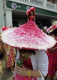 Pin By Kayla Grundhoefer On Make Up Costumes Kentucky Derby Hats Derby Hats Crazy Hat Day