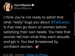 Barstool Sports on X: Take Quake of the Year: If You Dont Like Ted Lasso,  Its Because Youre Insecure About Eating Pussy t.coGKnpcpuI7F  t.coLfzRoIBR69  X