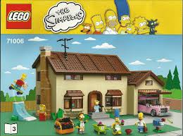 The last section of the build is the removable upstairs section that contains bart's bedroom, part of lisa's room, and the landing. 71006 Lego Bauanleitung The Simpsons House Heft 1 2 3 Klickbricks