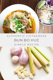 Simple Bun Bo Hue Vietnamese Spicy Noodle Soup Cooking With Lane Recipe In 2020 Easy Asian Noodle Recipes Asian Salad Recipe Asian Noodle Recipes