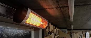 Warme Werkstatt Im Winter Infrarot Heizstrahler Infrarot Heizstrahler Heizstrahler Strahler