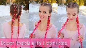 Check out these 12 instagram photos to get some protective hairstyle inspiration. Dutch Braids With Extensions How To Hair Diy Youtube