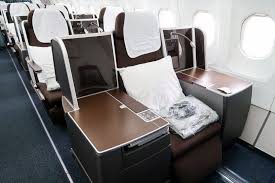In business class, you'll get six feet between seats, and sit in seats that are 1.5 feet wide. Review Flying The Throne Seat On Ba S A321 Amman To London
