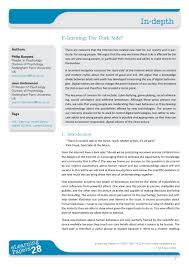 In Depth 281 By Elearning Papers Via Slideshare