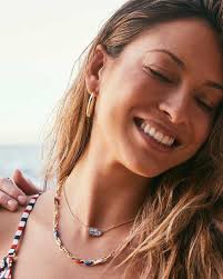 Elisa Gold Short Pendant Necklace